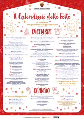 Il Calendario delle feste