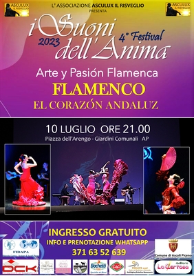 Flamenco - El Corazón andaluz - Lunedì 10 luglio ore 21.00