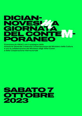 Diciannovesima giornata del contemporaneo