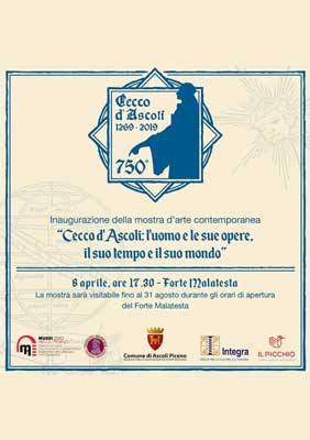 Mostra: "Cecco d'Ascoli: l'uomo e le sue opere, il suo tempo e il suo mondo"