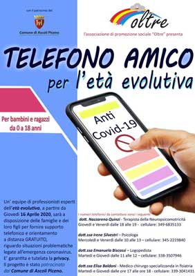 Telefono amico per l'età evolutiva