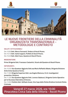 Le nuove frontiere della criminalità organizzata transnazionale - metodologie e contrasto 