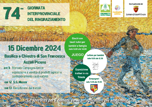 74° Giornata interprovinciale del ringraziamento