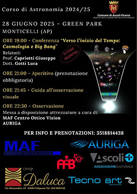 Corso di Astronomia 2024/25