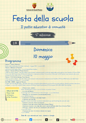 Festa della scuola - Domenica 10 maggio