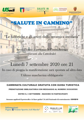 Salute in cammino - Le fabbriche e gli artisti della ceramica ascolana