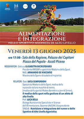 Alimentazione e integrazione nello sportivo agonista di alto livello
