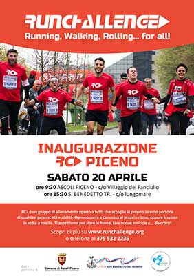 Inaugurazione Run Challange Piceno