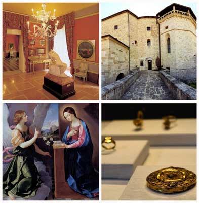 Immagini della Pinacoteca Civica e del Forte Malatesta