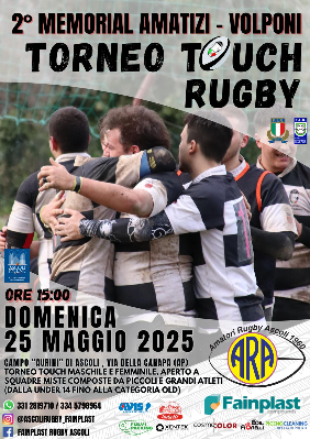 Torneo Touch rugby - 2° Memorial Amatizi - Volponi