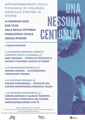 Una, nessuna, centomila - approfondimenti sulle tipologie di violenza maschile contro le donne