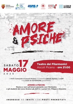 Spettacolo Amore & Psiche con gli studenti dell' I.C. Luciani S.S. Filippo e Giacomo