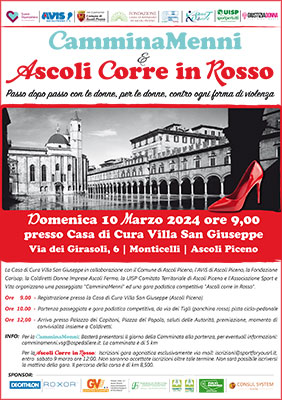 CamminaMenni - Ascoli Corre in Rosso