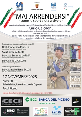 "Mai arrendersi" - come lo sport aiuta a vivere