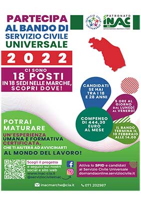 Bando di Servizio Civile Universale 2022