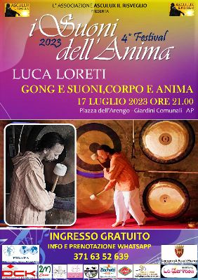 Luca Loreti - Gong e suoni, corpo e anima