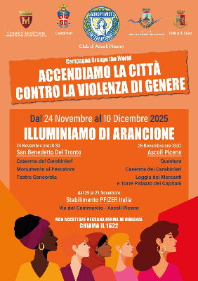Campagna "Orange the World" - Accendiamo la città contro la violenza di genere - 2025