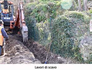 Lavori di scavo