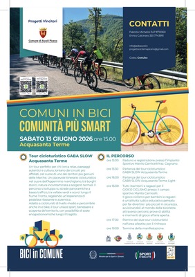 Comuni in bici - Comunità più smart - Acquasanta Terme