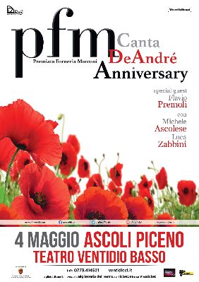PFM canta De André Anniversary