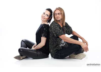 Gloria Campaner e Leszek Mozdzer seduti di spalle