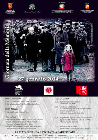 Giornata della memoria 2014