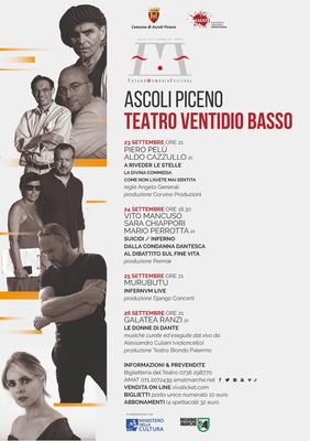 Futuro Memoria Festival - Programma serale al Teatro Ventidio Basso