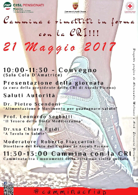 Cammina e rimettiti in forma con la CRI !!!