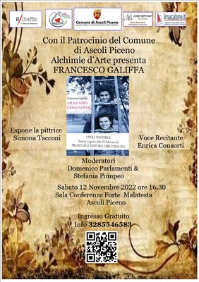 Alchimie d'arte presenta Francesco Galiffa