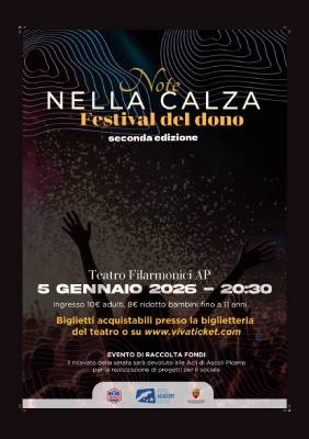 Note nella calza - Festival del dono - 2°edizione