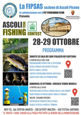 Ascoli Piceno fishing contest - 28 e 29 ottobre