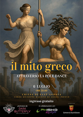 Il mito greco - attraverso la pole dance