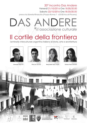 20° incontro Das Andere - Il cortile della frontiera
