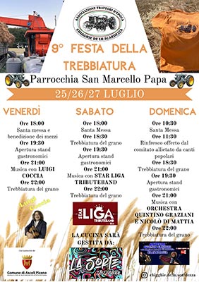9° Festa della trebbiatura