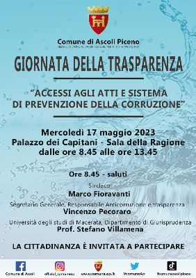 Giornata della trasparenza