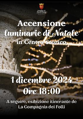 Accensione luminarie di Natale