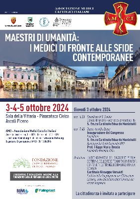 XXVIII congresso nazionale AMCI - Maestri di umanità: i medici di fronte alle sfide contemporanee