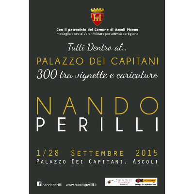 Locandina Mostra Pittura Nando Perilli