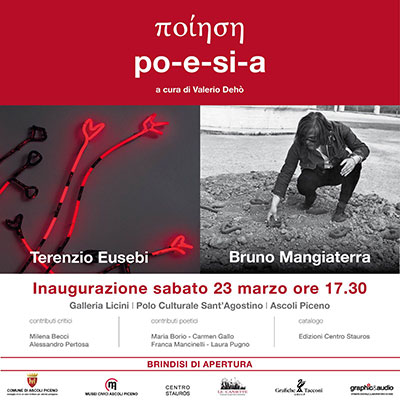 Un nuovo appuntamento alla Galleria Licini: Eusebi e Mangiaterra