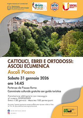 Cattolici, ebrei e ortodossi: Ascoli ecumenica