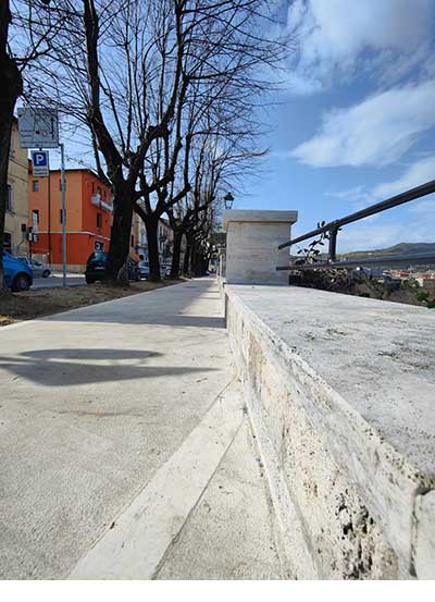 Lavori di manutenzione straordinaria ai Marciapiedi di Lungo Tronto - Immagini - Foto 2