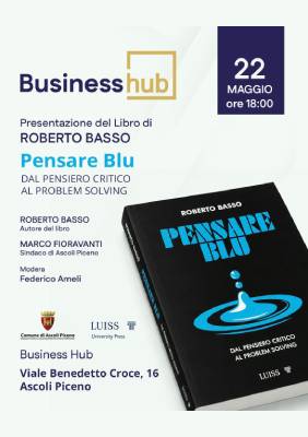 Presentazione del libro - Pensare Blu