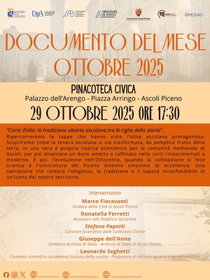 Documento del mese - Ottobre 2025