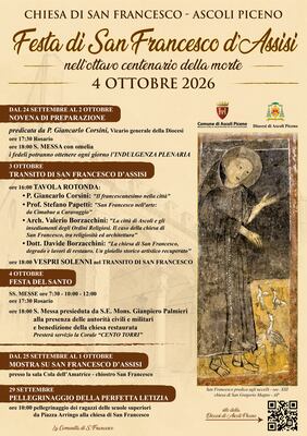 Festa di San Francesco nell'ottavo centenario della morte