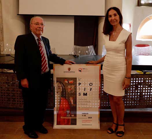Lorenzo Luciani e Donatella Ferretti