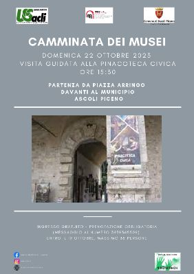 Camminata dei musei - 22 ottobre