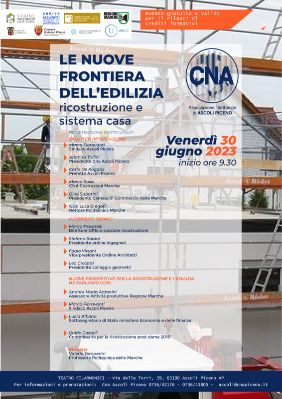 Le nuove frontiere dell'edilizia - Ricostruzione e sistema casa