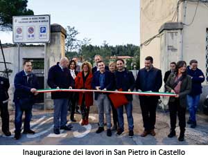 Inaugurazione dei lavori in San Pietro in Castello