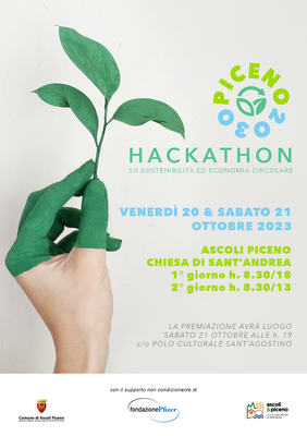 Piceno2030: "Hackathon" su sostenibilità ed economia circolare