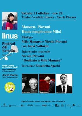 Linus - Festival del fumetto - IV edizione - Sabato 11 ottobre